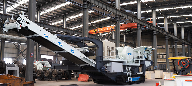 Jaw Crawler Mobile Crushing Station